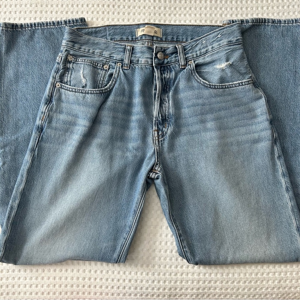 Madewell Women's Light Blue Straight Leg Jeans
